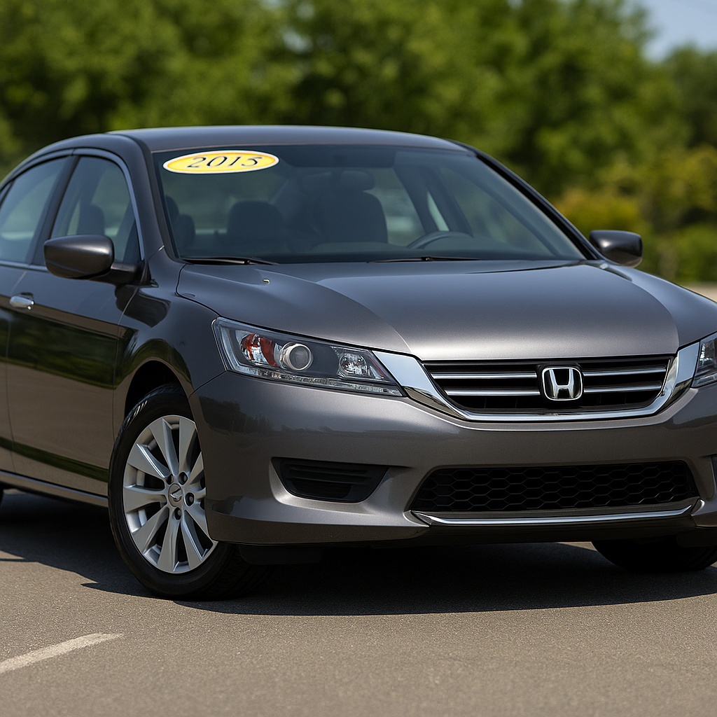 2015 Honda Accord Replacement Car Key Fob | 4 Button Replacement with Programming Kit for Push Button Ignition