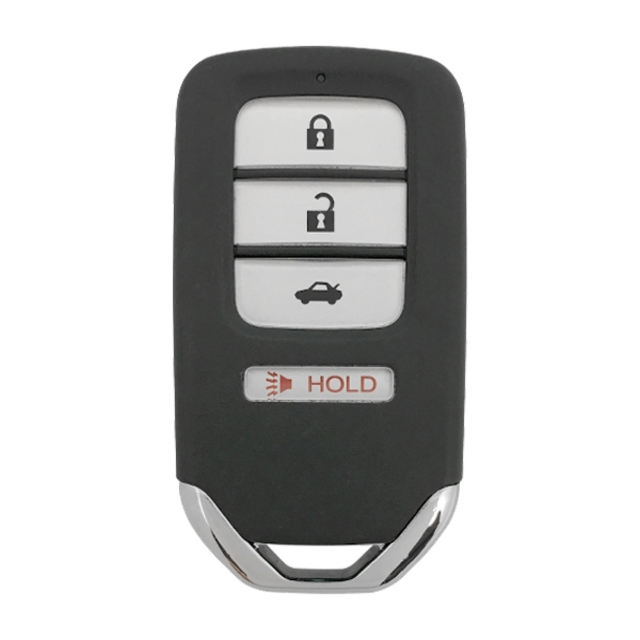 2015 Honda Accord Replacement Car Key Fob | 4 Button Replacement with Programming Kit for Push Button Ignition