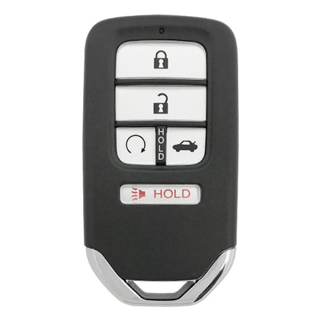 2021 Honda Accord Replacement Car Key Fob | 5 Button Replacement with Programming Kit for Push Button Ignition